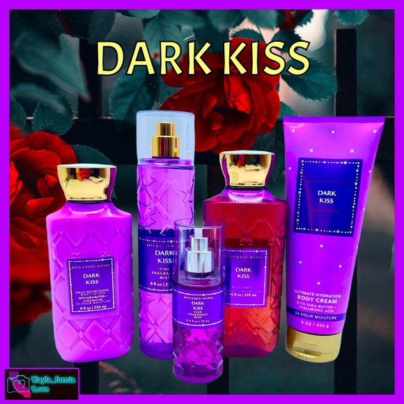 BBW π DARK KISS π COMPLETE 5 piece body care set - Picture 2 of 5